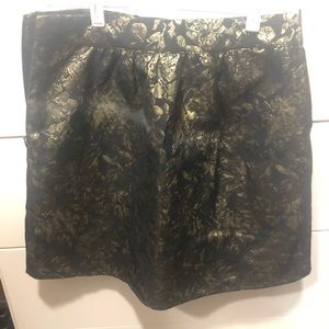 Gold leaf skirt